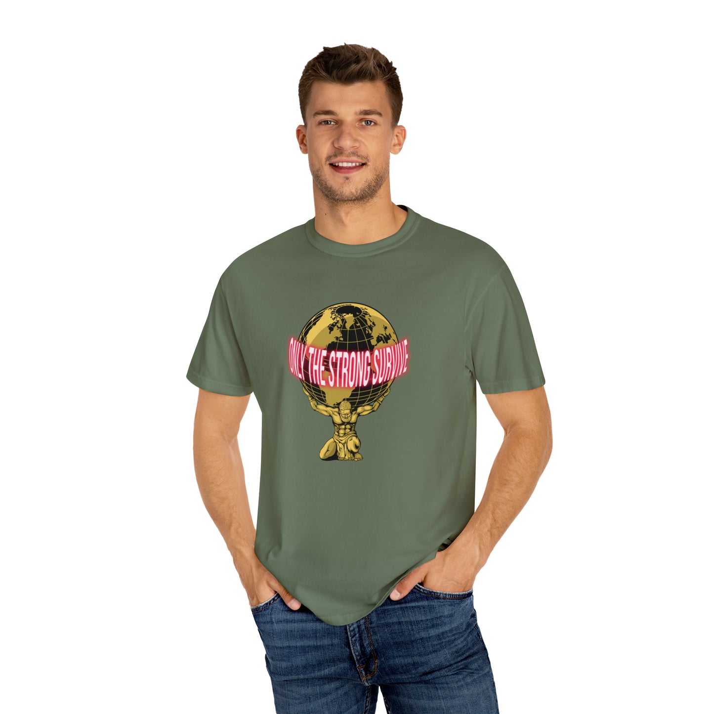 OG logo Garment-Dyed T-shirt